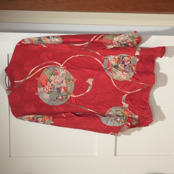 CITRON Silk Kimono Top - Picture 5 of 6